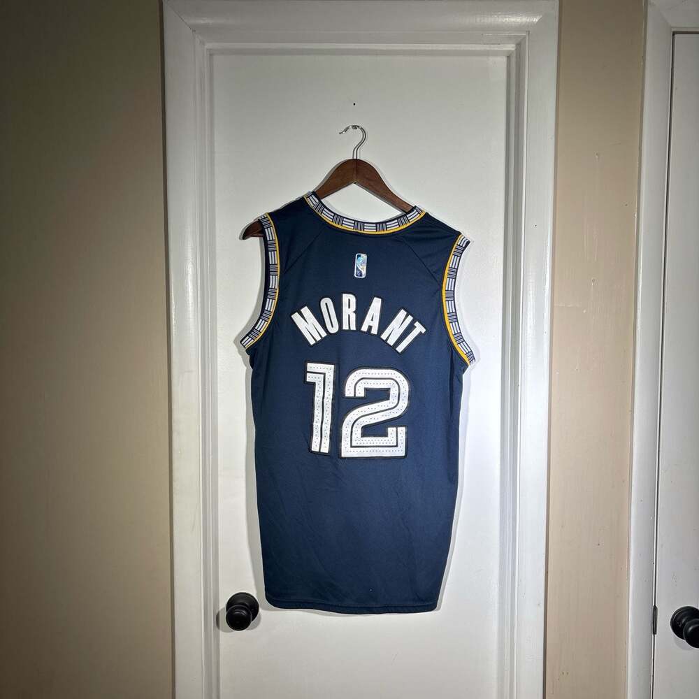 Nike Ja Morant Memphis Grizzlies NBA 75th Anniversary Swingman Jersey Size 50